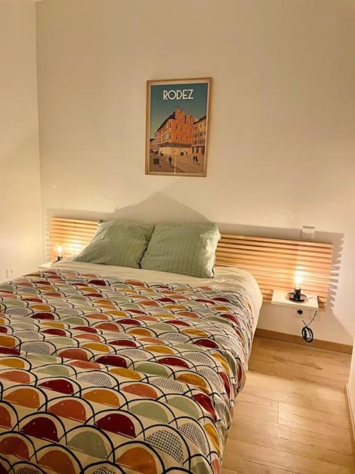 Hyper Centre Appartement Cosy Wifi Rodez Esterno foto