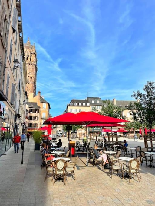 Hyper Centre Appartement Cosy Wifi Rodez Esterno foto